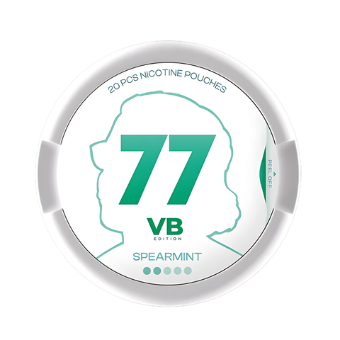 77 nikotinskih vrečk VB Edition Spearmint