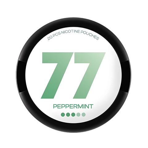 77 vrečk nikotina Peppermint