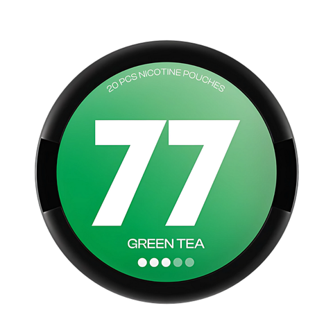 77 zelenih nikotinskih vrečk Tea
