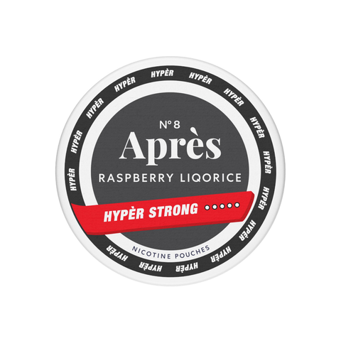 No 8 Après Raspberry Licorice Hypèr Strong