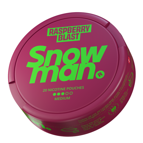 Snowman Raspberry Blast 9mg