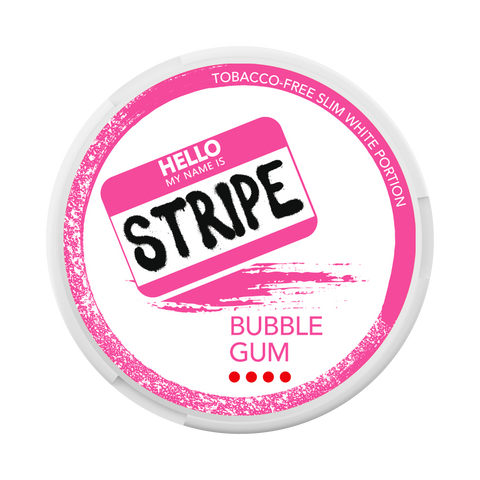 S črtami Strong Bubble Gum