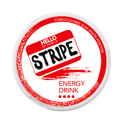 S črtami Strong Energy Drink